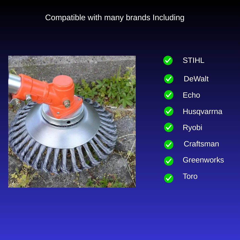 Indestructible Steel Trimmer Head