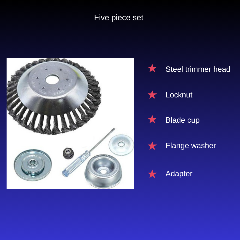 Indestructible Steel Trimmer Head