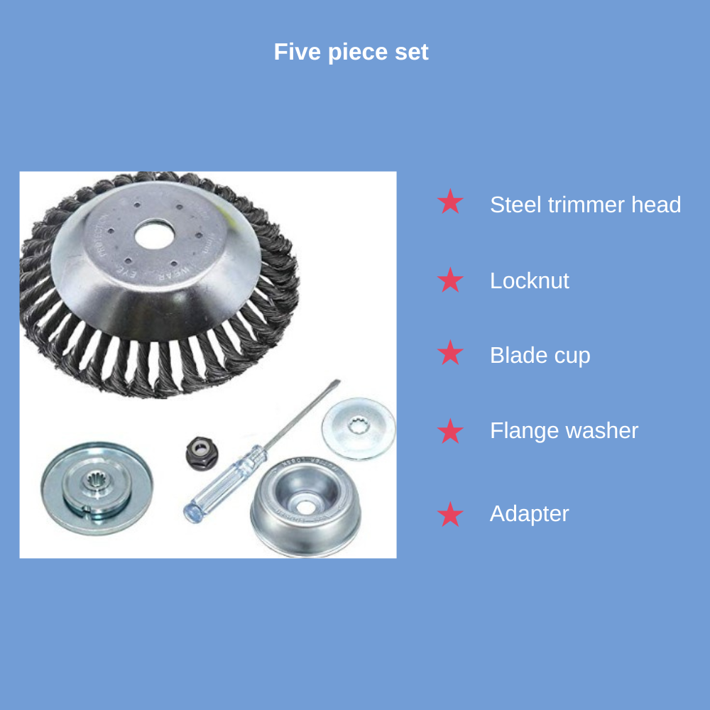 Indestructible Steel Trimmer Head